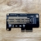 Adapter Kingshare Chuyển Đổi SSD M2 NVMe To PCIe 3.0 x 4