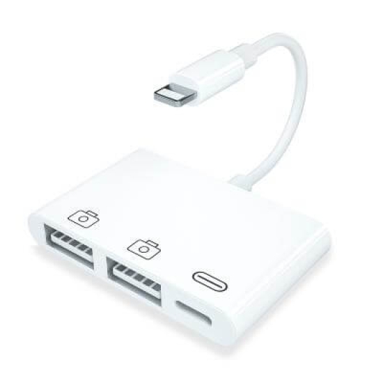 Adapter Lightning to 2x USB 3.0 , Sạc Lightning