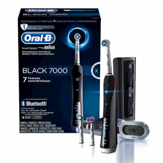 Bàn chải đánh răng điện Oral-B Pro 7000 SmartSeries Black
