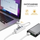 Bộ chia iDsonix Hub 4 cổng USB 3.0 (iDsonix-IAU3-4A-015-WH)