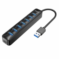 Bộ chia iDsonix Hub 7 cổng USB 3.0 (iDsonix-IAU3-7A-015-BK)