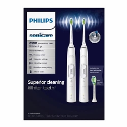 Bộ đôi bàn chải đánh răng điện Philips Sonicare ProtectiveClean 6100