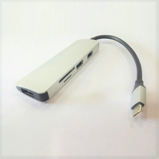 Cáp Chuyển Đổi USB-C To 3 x USB 3.0 & SD ( UC-063 )