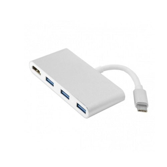 Cáp Chuyển Đổi USB Type C 4 in 1 To HDMI, 3 x USB 3.0 ( UC-033 )