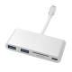 Cáp Chuyển Đổi USB Type C 5 in 1 To Type C, SD, Micro SD, 2 x USB 3.0 ( UC-368 )