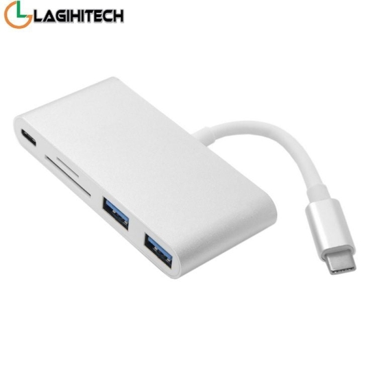 Cáp Chuyển Đổi USB Type C 5 in 1 To Type C, SD, Micro SD, 2 x USB 3.0 ( UC-368 )