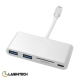 Cáp Chuyển Đổi USB Type C 5 in 1 To Type C, SD, Micro SD, 2 x USB 3.0 ( UC-368 )