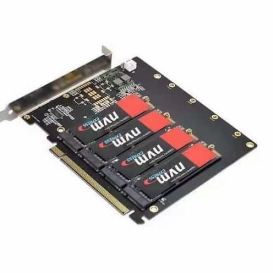 Card chuyển SSD PCIe NVMe (4 Slot)
