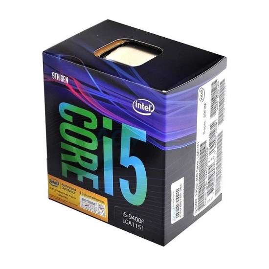 CPU Intel Core i5-9400F ( 2.90 GHz upto 4.10 GHz, 6 nhân 6 luồng, 9MB Cache, 65W) – Socket Intel LGA 1151-v2