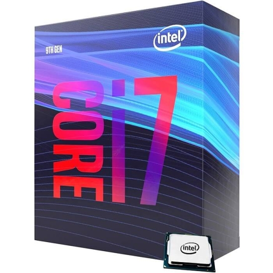CPU Intel Core i7-9700 (3.0GHz turbo up to 4.7GHz, 8 nhân 8 luồng, 12MB Cache, 65W) – Socket Intel LGA 1151-v2