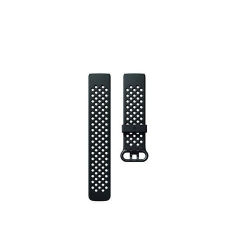 Dây Đeo Đồng  Hồ Thông Minh Fitbit Charge 3+4 (Black) Chính Hãng