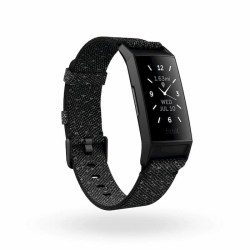 Đồng Hồ Thông Minh Fitbit Charge 4 Special (Granite Reflective Woven) (Chính Hãng FPT)