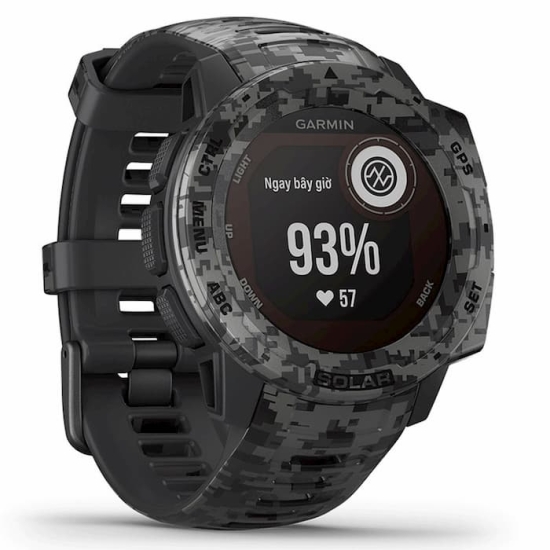 Đồng hồ thông minh Garmin Instinct Solar Camo Edition