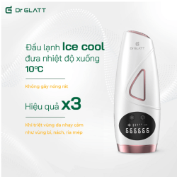 Máy triệt lông Dr Glatt thế hệ mới IPL 2.0