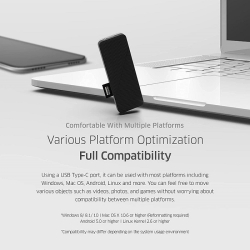 Ổ Cứng Di Động SSD Klevv R1 500GB USB 3.2 Gen 2 10Gbps K500GPSSU2-PR1