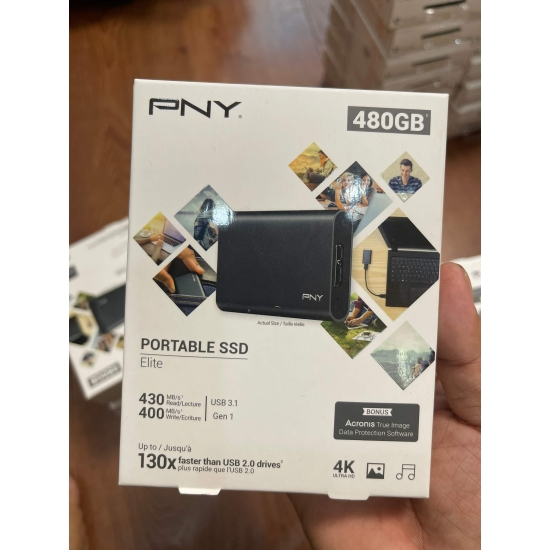 Ổ Cứng Di Động SSD PNY Elite 480GB