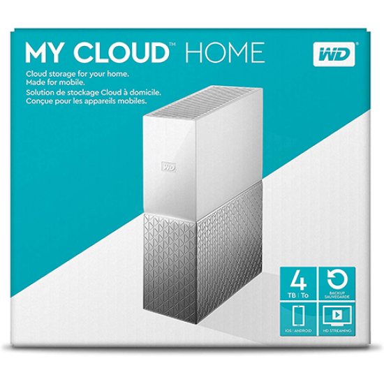 Ổ Cứng Di Động WD My Cloud Home 4TB USB 3.0 WDBVXC0040HWT