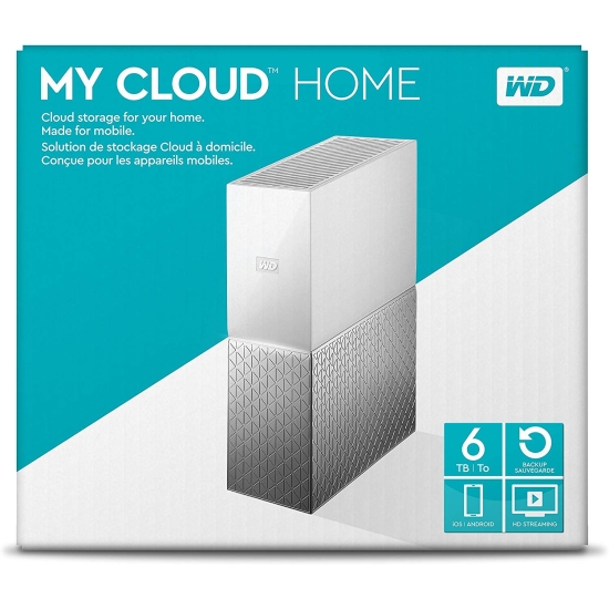 Ổ Cứng Di Động WD My Cloud Home 6TB USB 3.0 WDBVXC0060HWT