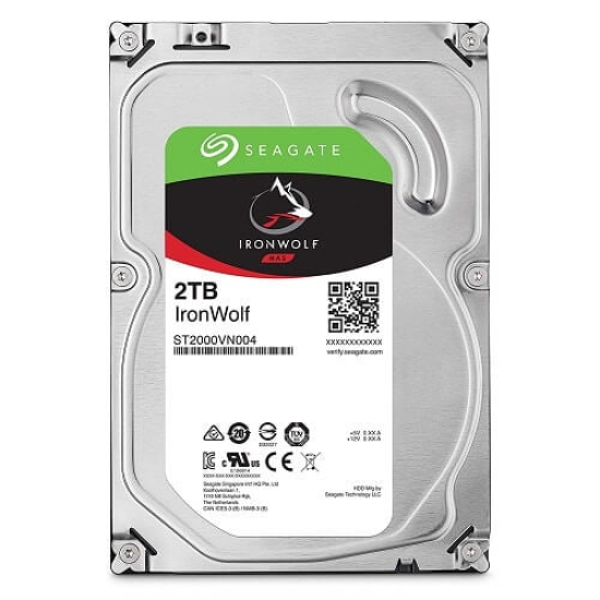Ổ Cứng HDD Seagate Ironwolf 2TB 3.5 inch SATA iii ST2000VN004