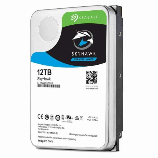 Ổ cứng HDD Seagate SkyHawk 12TB 3.5 inch SATA iii ST12000VX0008 (New 99%)