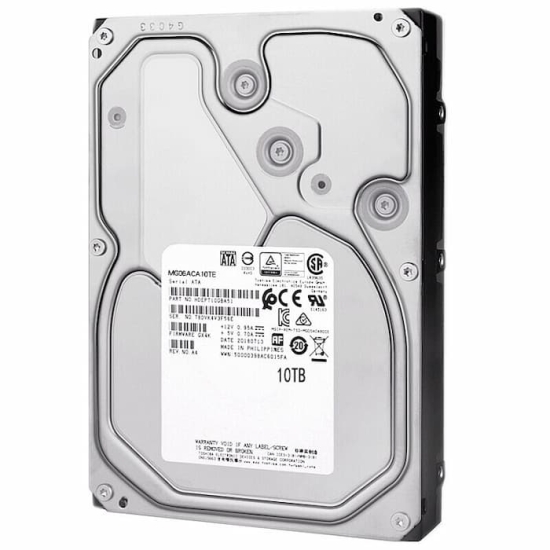 Ổ Cứng HDD Toshiba 10TB 3.5 inch SATA iii 7200 RPM MG06ACA10TE