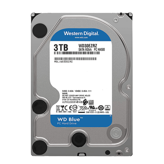 Ổ cứng HDD WD Blue 3TB SATA 6GB/s 3.5 inch WD30EZRZ