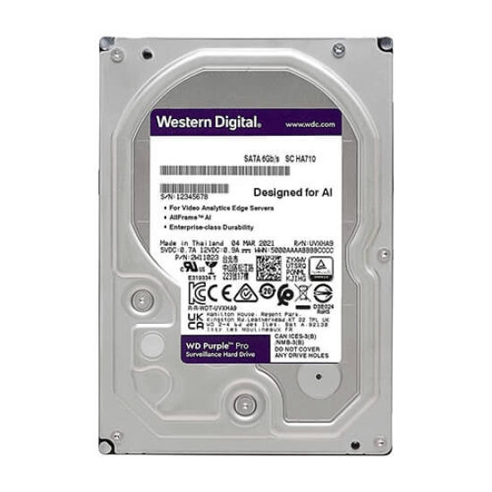Ổ Cứng HDD WD Purple Pro 14TB SATA 3 3.5 inch 512MB cache 7200 RPM WD141PURP