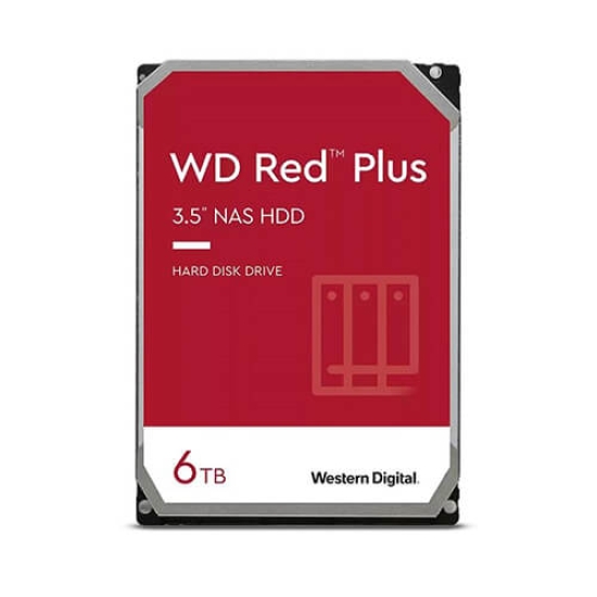 Ổ Cứng HDD WD Red Plus 6TB 3.5 inch SATA iii WD60EFZX