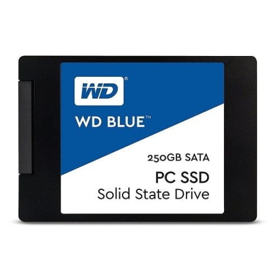 Ổ Cứng SSD Western Blue 250GB 2.5 inch sata iii WDS250G1B0A (bỏ mẫu)