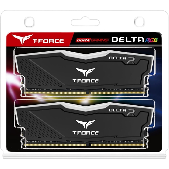 RAM Desktop DDR4 TEAMGROUP T-Force Delta RGB 32GB (2x16GB) Bus 3600 TF3D432G3600HC18JDC01