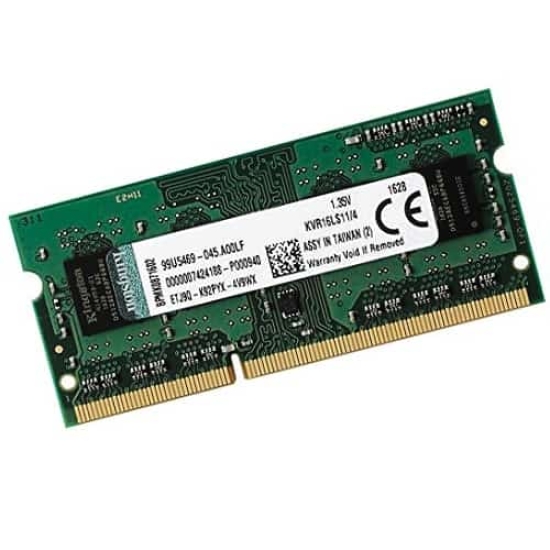 RAM Laptop DDR3L Kingston 4GB Bus 1600 SODIMM KVR16LS11/4