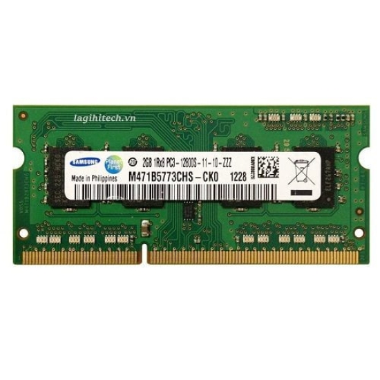 RAM Laptop DDR3L Samsung 2GB Bus 1600 SODIMM M471B5773CHS-CK0
