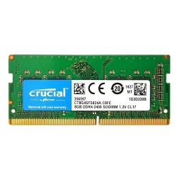 RAM Laptop DDR4 Crucial 8GB Bus 2400 SODIMM CT8G4SFS824A (by Micron)