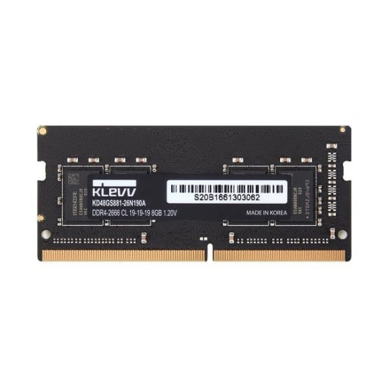 RAM Laptop DDR4 KLEVV Standard 8GB Bus 2666 SODIMM KD48GS881-26N190A