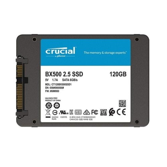 SSD Crucial BX500 120GB 2.5 inch SATA iii 3D NAND CT120BX500SSD1Z