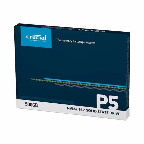 SSD Crucial P5 500GB 3D NAND M2 2280 PCIe NVMe Gen 3×4 CT500P5SSD8