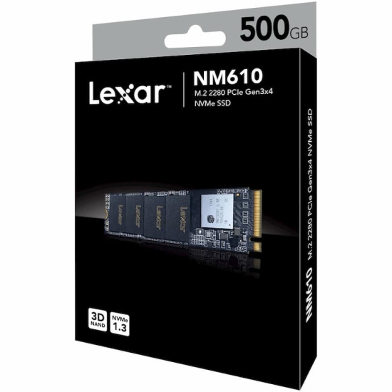 SSD Lexar NM610 500GB M2 2280 NVMe LNM610-500RB