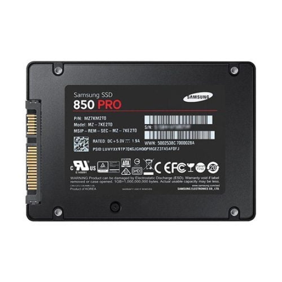 SSD Samsung 850 Pro 128GB  2.5” SATA 3 MZ-7KE128BW