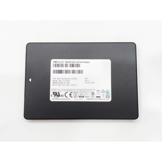 SSD Samsung PM871B 256GB 2.5” SATA iii MZ7LN256HAJQ –MZ7LN256HAJQ