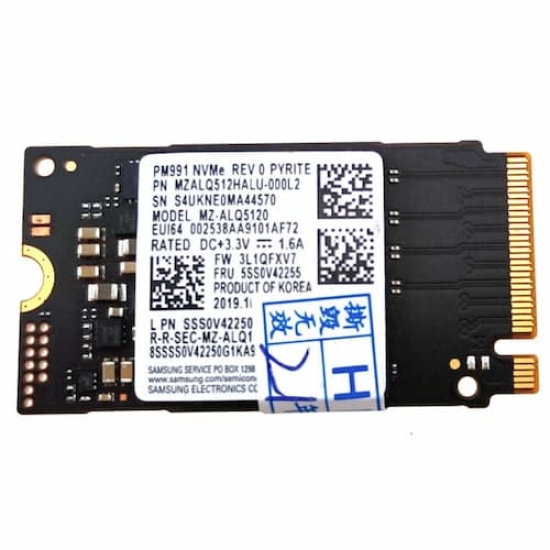 SSD Samsung PM991 512GB M2 2242 PCIe NVMe Gen 3×4 MZALQ512HALU