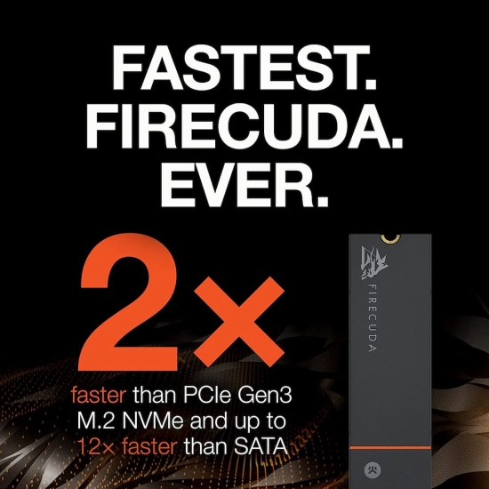 SSD Seagate Firecuda 530 1TB M.2 PCIe Gen4x4 NVMe ZP1000GM30013