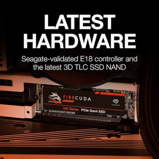 SSD Seagate Firecuda 530 500GB M.2 PCIe Gen4x4 NVMe ZP500GM30013