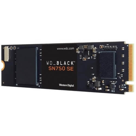 SSD WD Black SN750 SE 500GB M2 2280 PCIe NVMe Gen 4×4 WDS500G1B0E