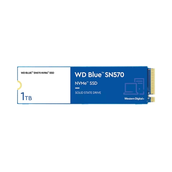 SSD WD Blue SN570 1TB M2 2280 PCIe NVMe Gen3x4 WDS100T3B0C