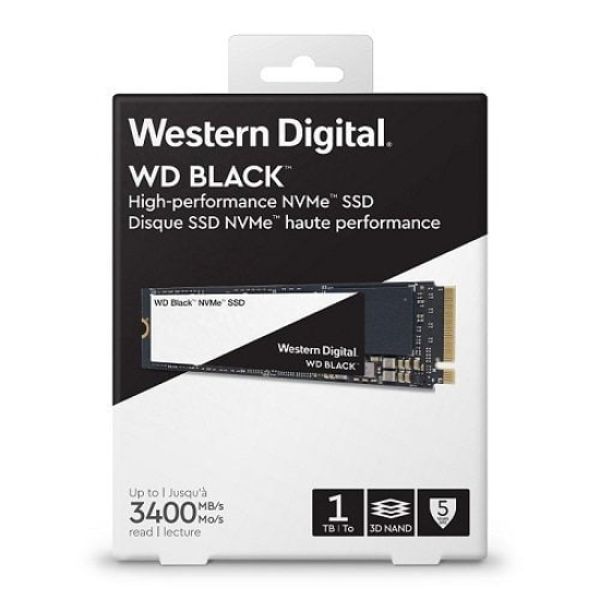 SSD Western Digital Black 1TB M2 2280 NVMe WDS100T2X0C (bỏ mẫu)