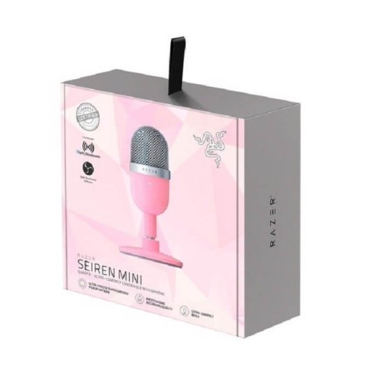 Thiết Bị Thu Âm Razer Seiren Mini Ultra Hồng (Quartz) RZ19-03450200-R3M1