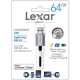 USB Lexar JumpDrive C25i 64GB OTG cho iPhone/iPad 130MB/s