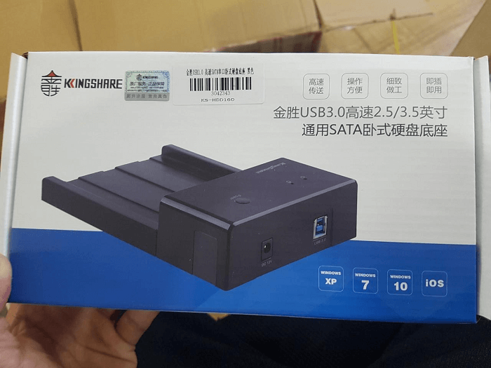 Dock chuyển ổ cứng KingShare HDDSSD to USB 3.0 3