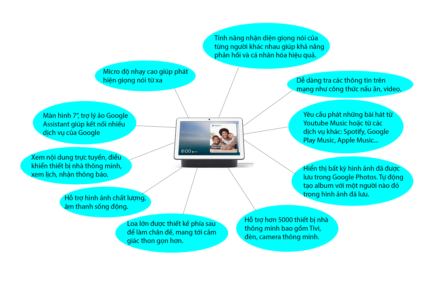 Infographic Google Nest Hub