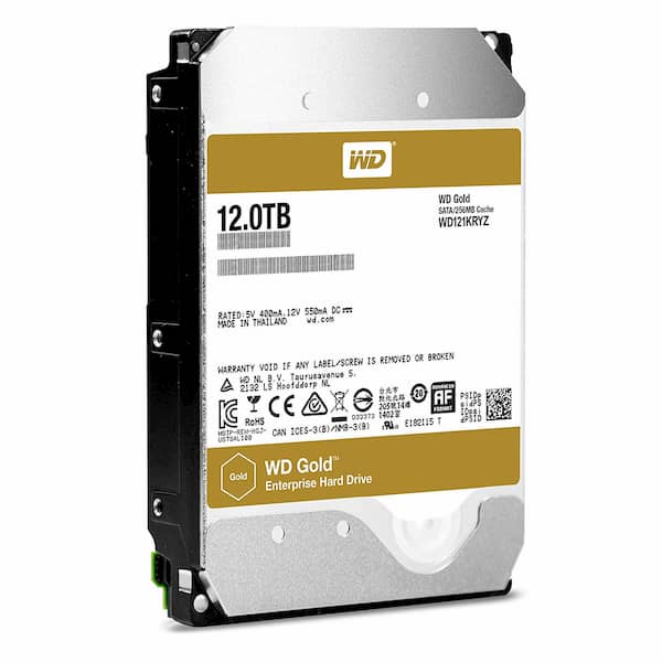 Ổ Cứng Enterprise WD Gold 12TB 